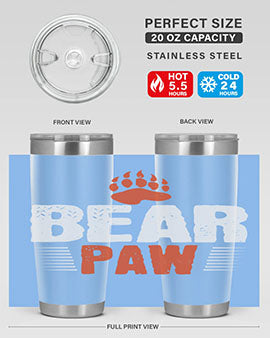 Bear paw 4#- Bears- Tumbler