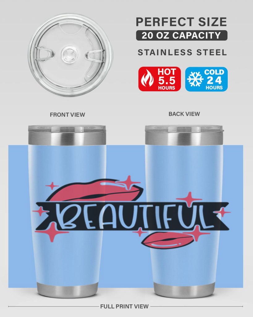Beautiful Style 139#- make up- Tumbler