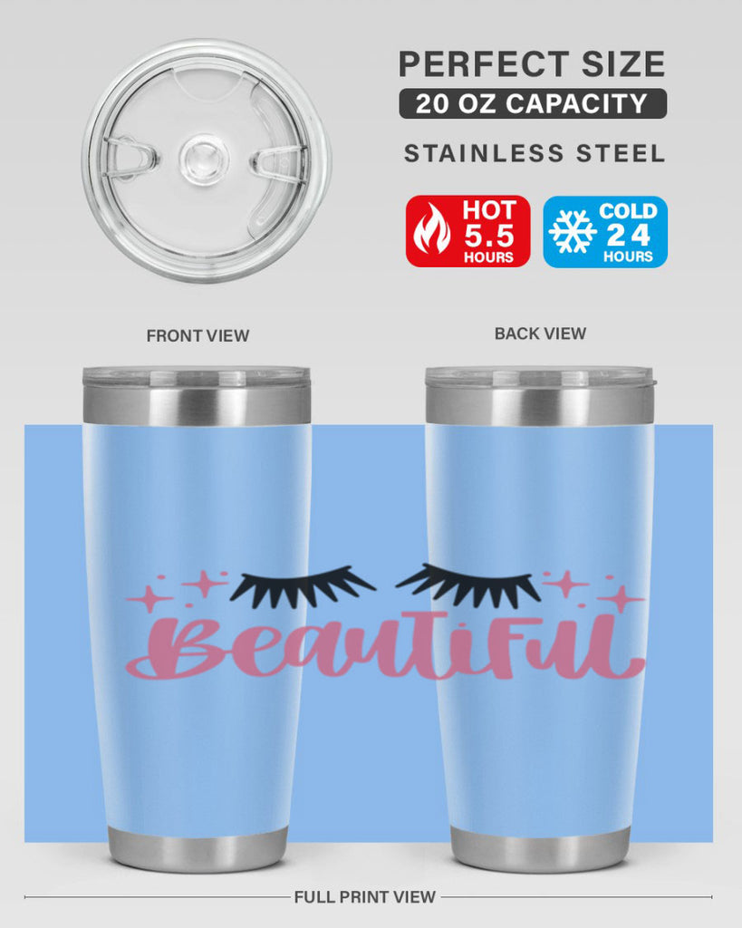 Beautiful Style 140#- make up- Tumbler