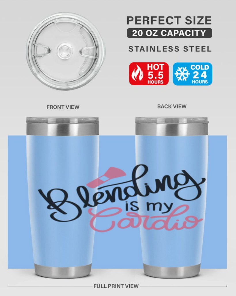 Blending is my Cardio Style 129#- make up- Tumbler