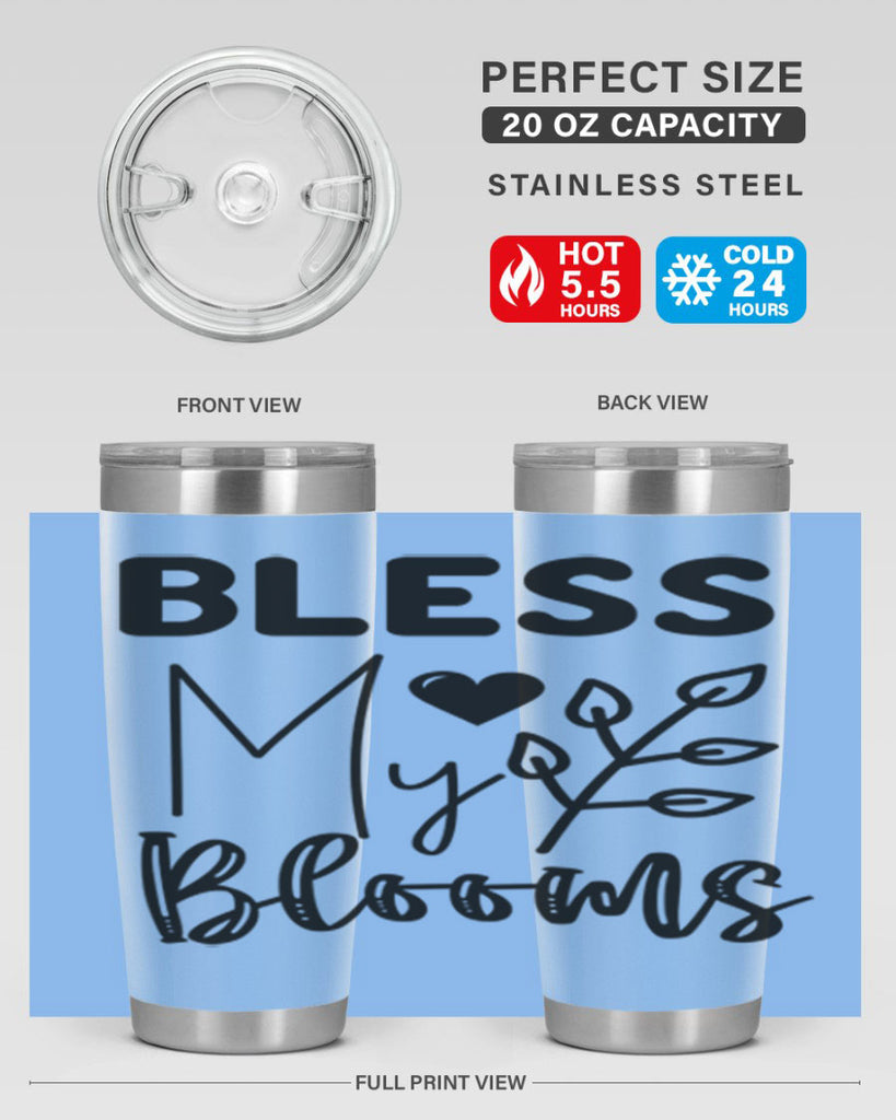 Bless My Blooms 44#- spring- Tumbler