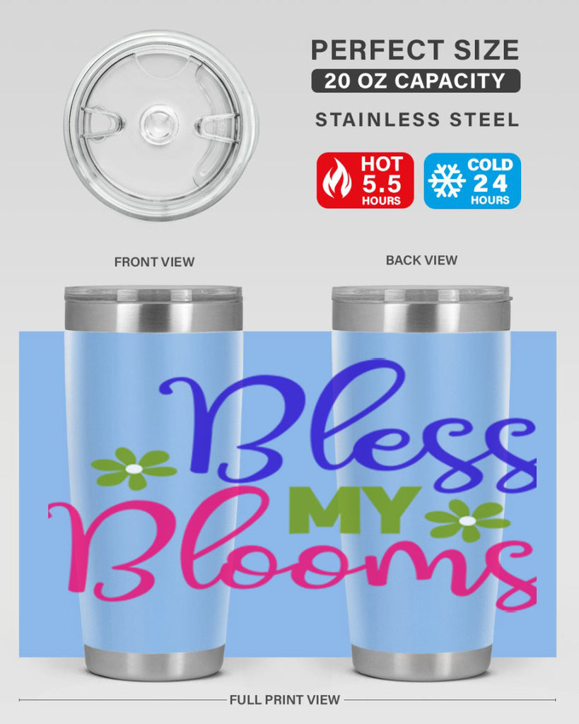 Bless My Blooms 46#- spring- Tumbler