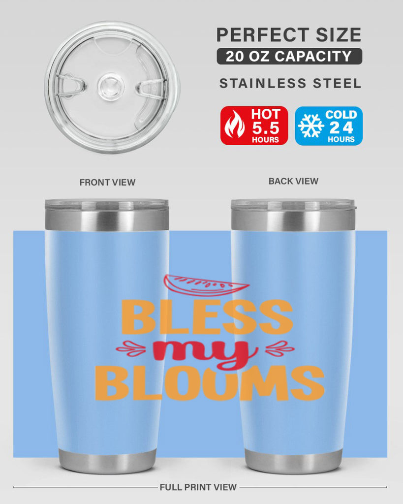 Bless my blooms 41#- spring- Tumbler
