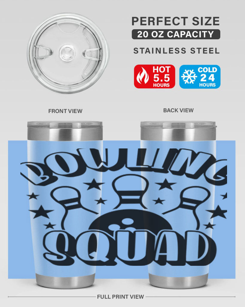 Bowling squad 1403#- bowlig- Tumbler