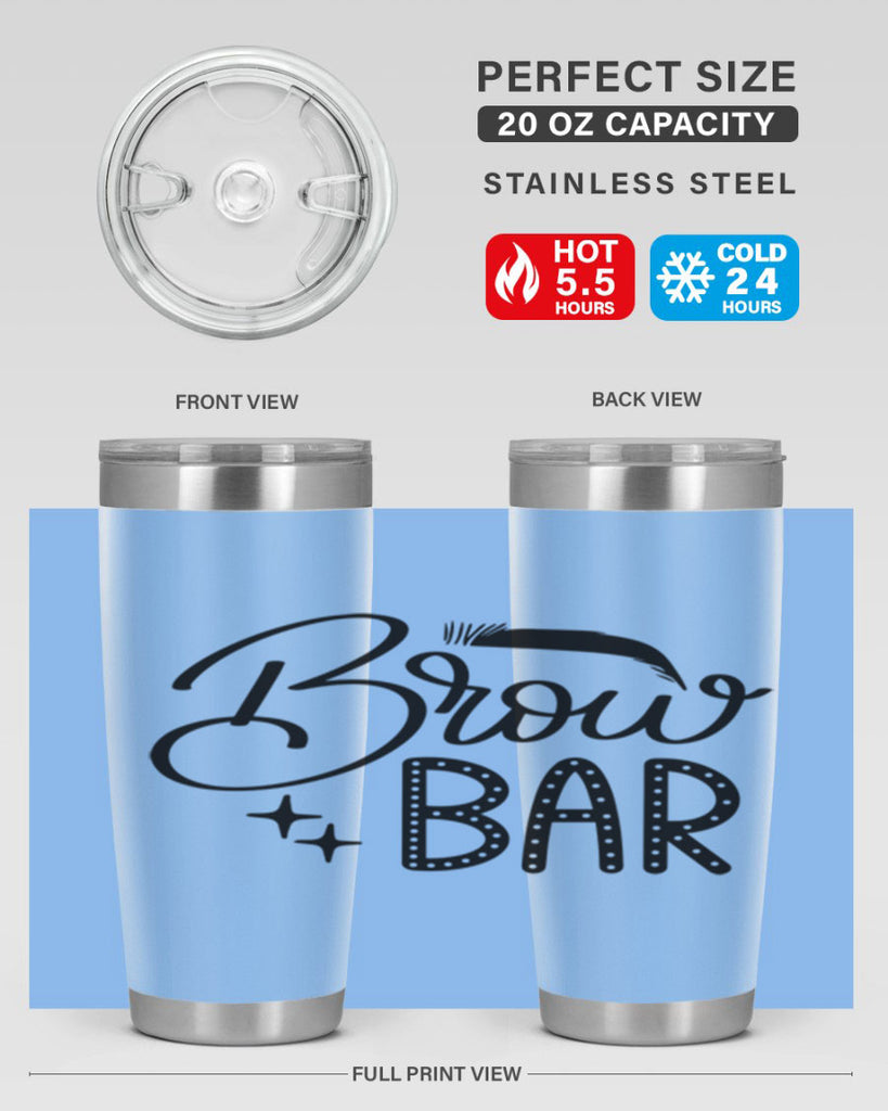 Brow Bar Style 125#- make up- Tumbler
