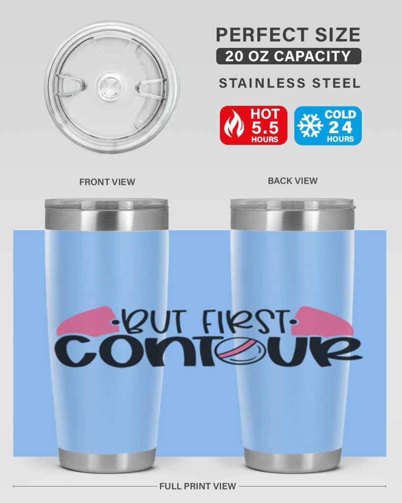 But First Contour Style 121#- make up- Tumbler