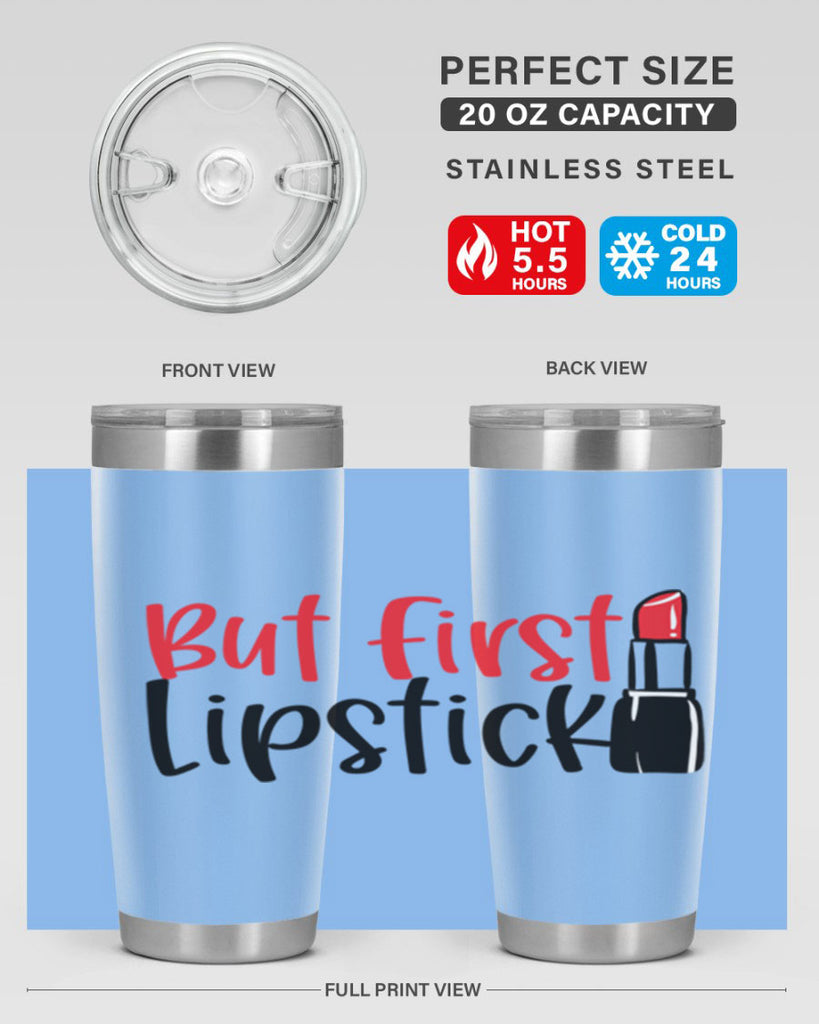 But First Lipstick Style 246#- make up- Tumbler