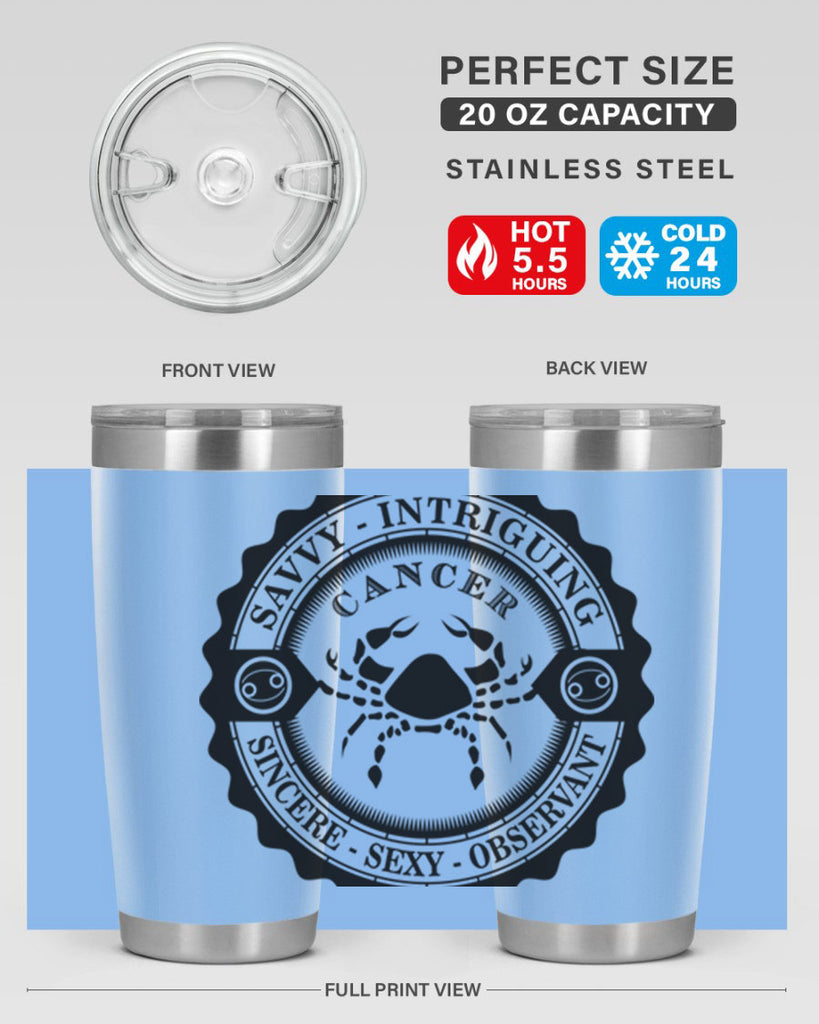 Cancer 15#- zodiac- Tumbler