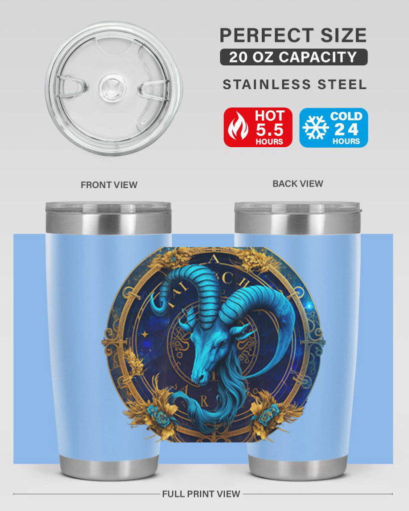 Capricorn 181#- zodiac- Tumbler