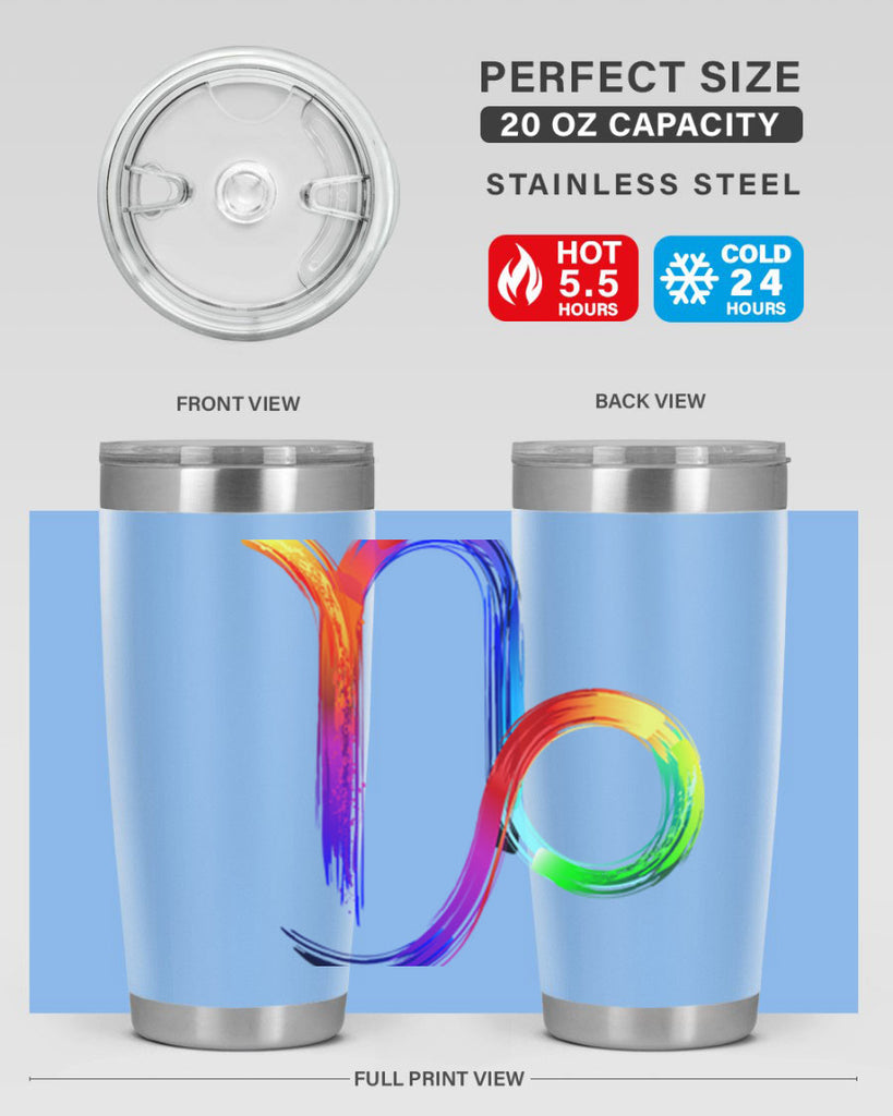 Capricorn 187#- zodiac- Tumbler