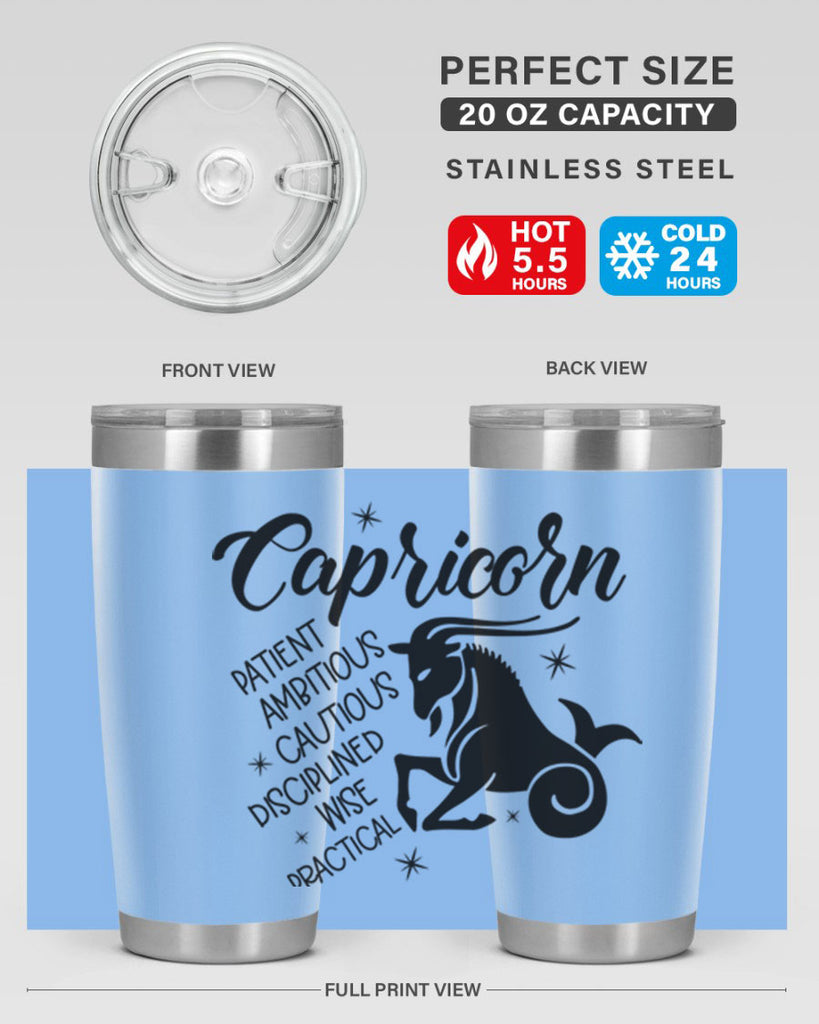 Capricorn 188#- zodiac- Tumbler