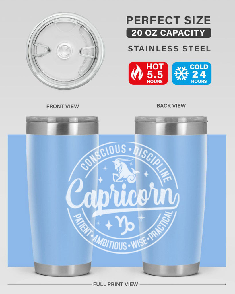 Capricorn 191#- zodiac- Tumbler