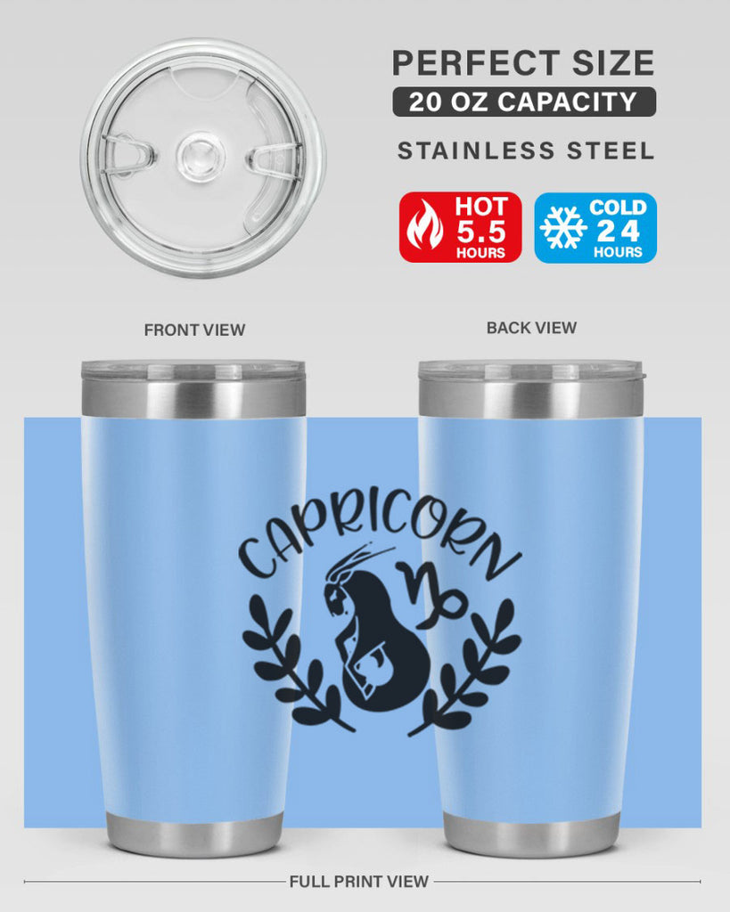 Capricorn 192#- zodiac- Tumbler
