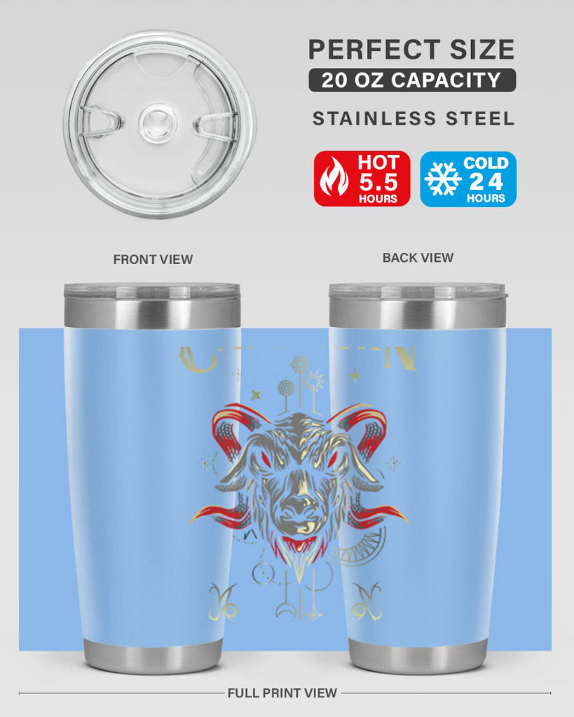 Capricorn 198#- zodiac- Tumbler
