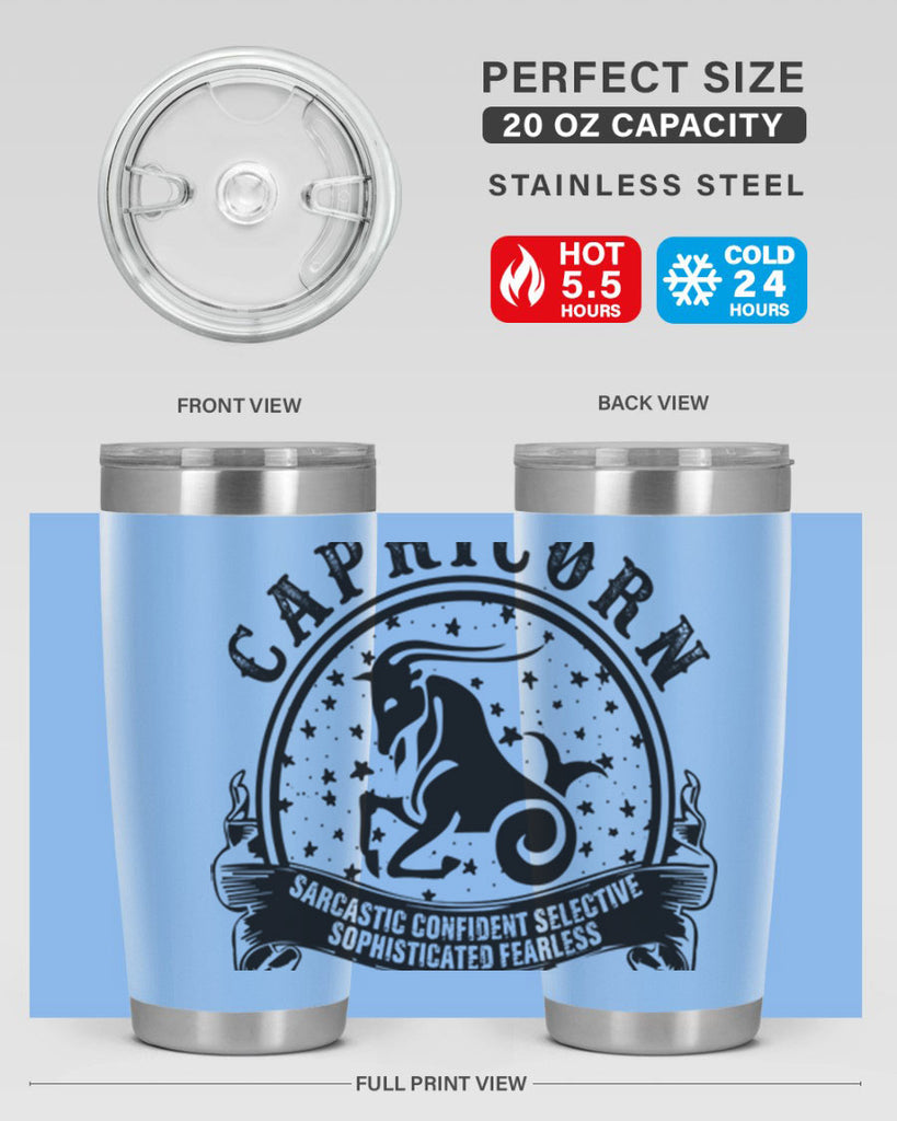Capricorn 38#- zodiac- Tumbler