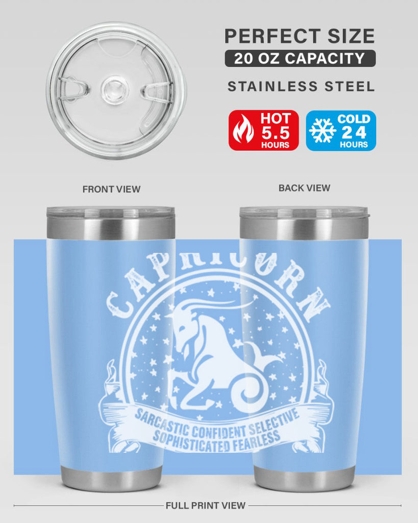 Capricorn 39#- zodiac- Tumbler