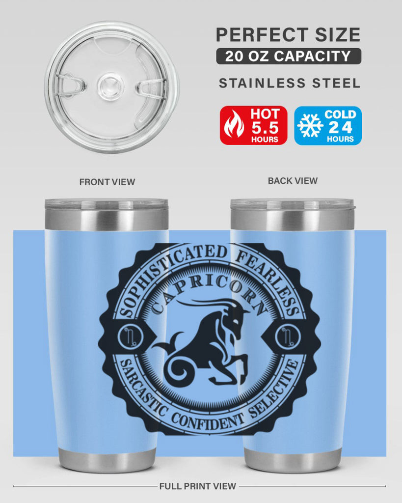 Capricorn 40#- zodiac- Tumbler