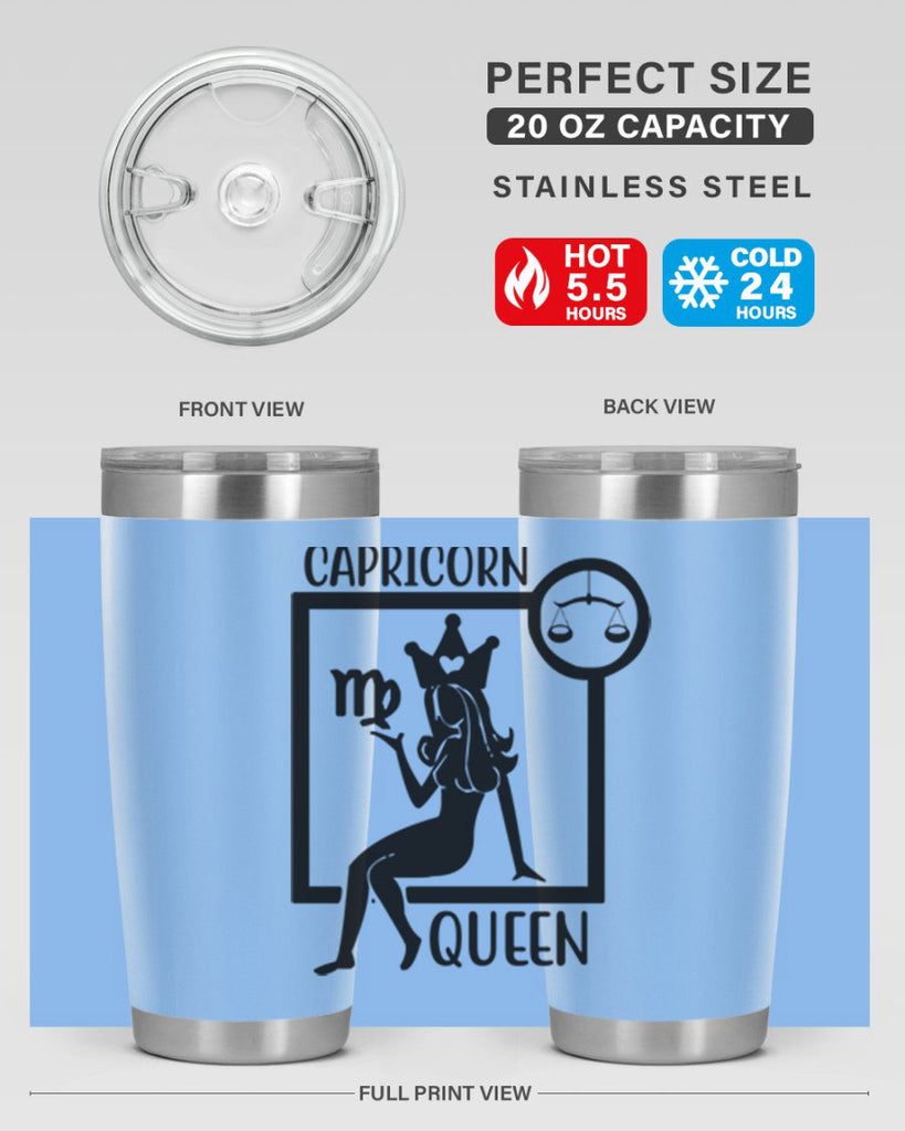 Capricorn queen 194#- zodiac- Tumbler