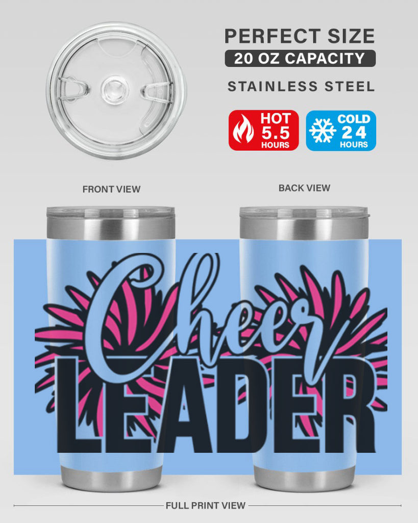 Cheer leader 1389#- cheer- Tumbler