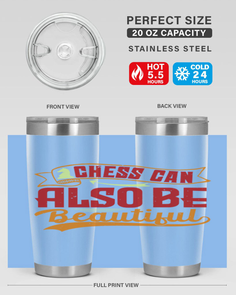 Chess can also be beautiful 28#- chess- Tumbler