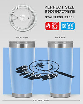Covid Style 57#- corona virus- Tumbler