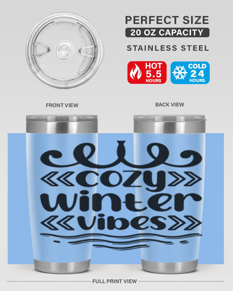 Cozy Winter Vibes 80#- winter- Tumbler