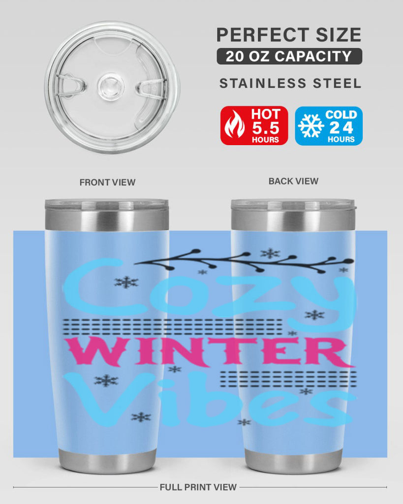 Cozy Winter Vibes Graphics 81#- winter- Tumbler