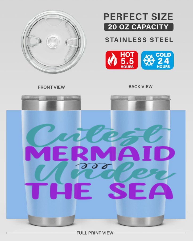 Cutest Mermaid Under The Sea 89#- mermaid- Tumbler