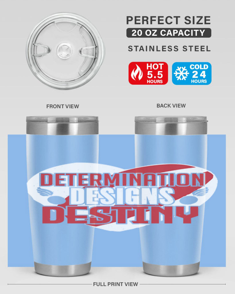 Determination designs Style 17#- Fourt Of July- Tumbler