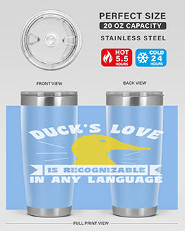 Ducks love Style 49#- duck- Tumbler