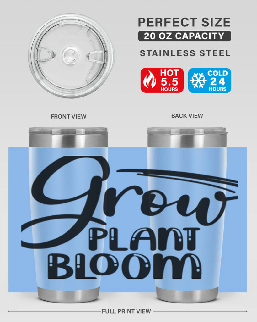 GROW PLANT BLOOM  151#- spring- Tumbler
