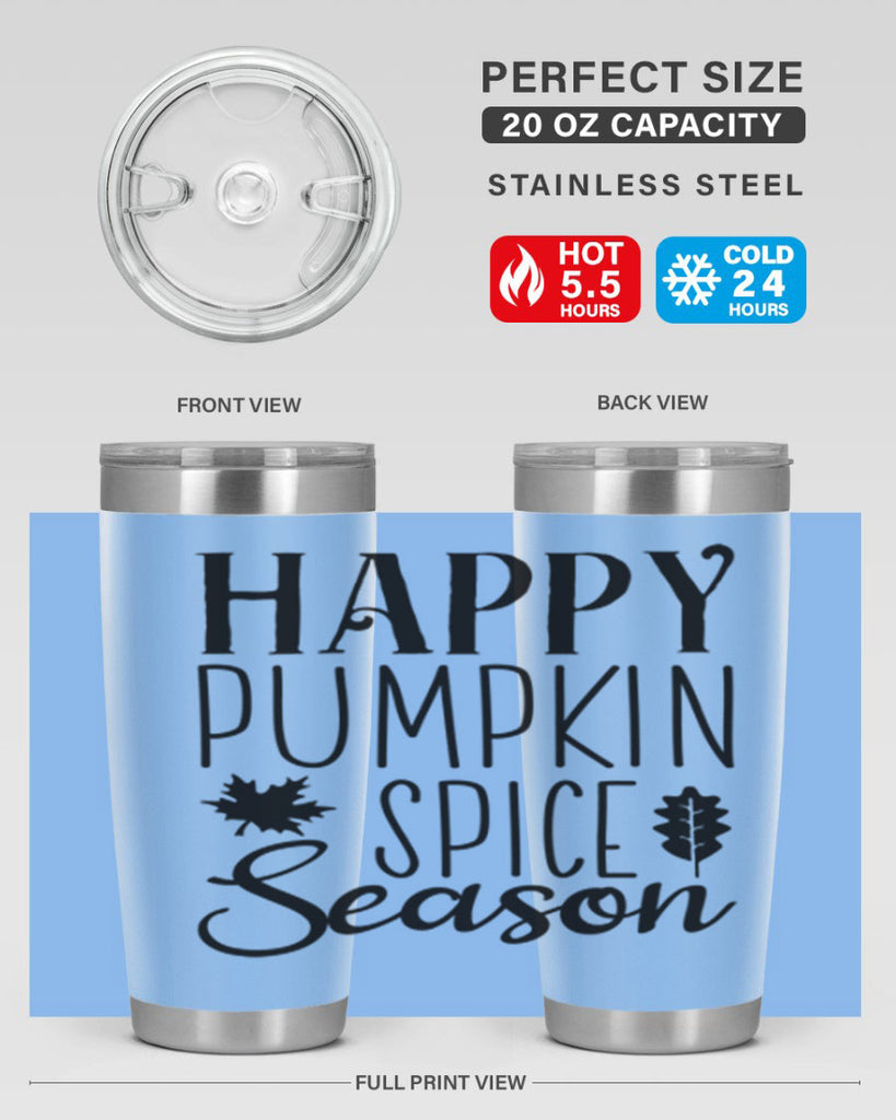 Happy Pumpkin Spice Sason 241#- fall- Tumbler