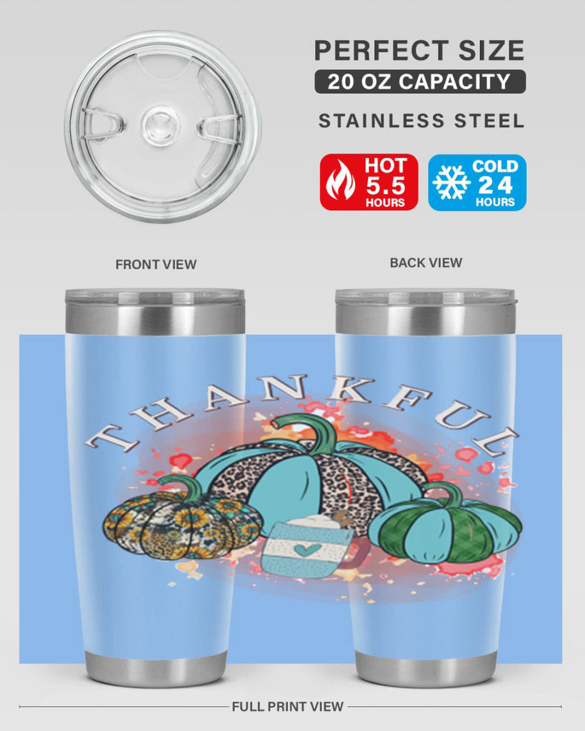 Happy Thanksgiving 247#- fall- Tumbler