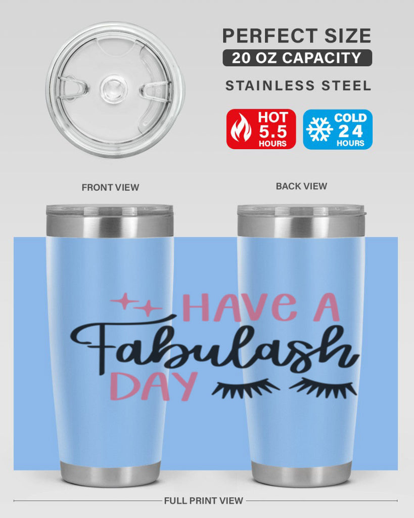 Have Fabulash Day Style 90#- make up- Tumbler