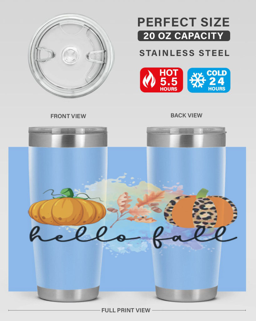 Hello Fall 277#- fall- Tumbler