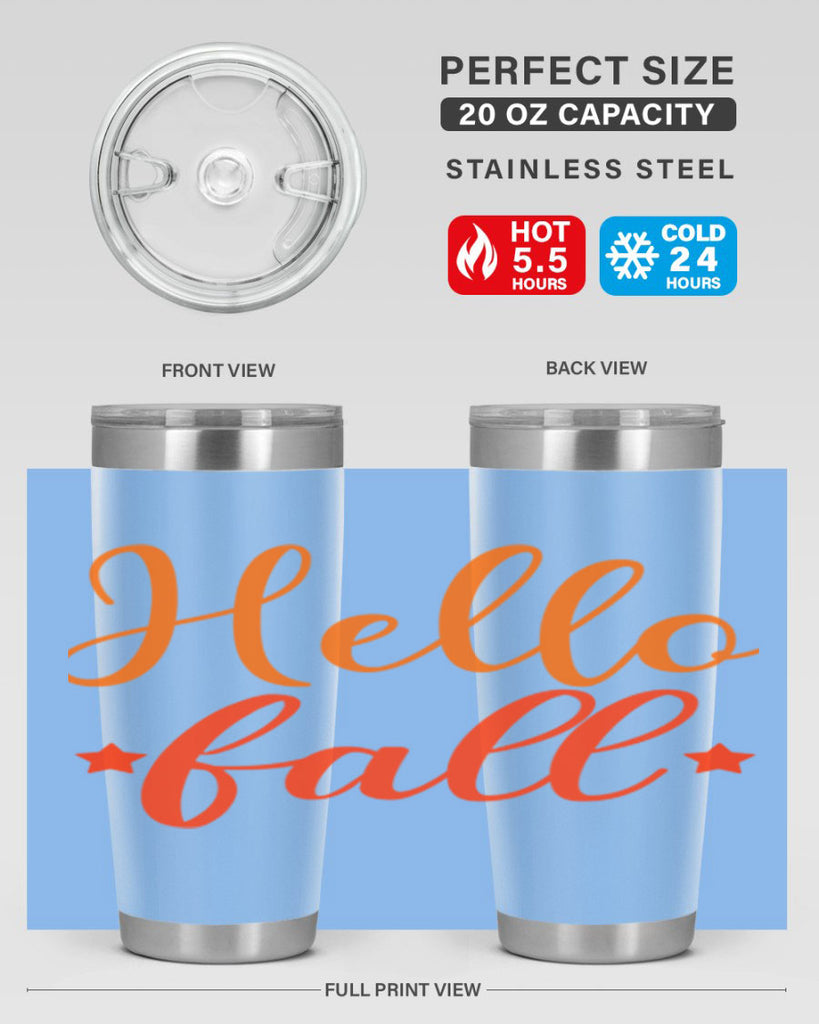 Hello Fall Design 278#- fall- Tumbler