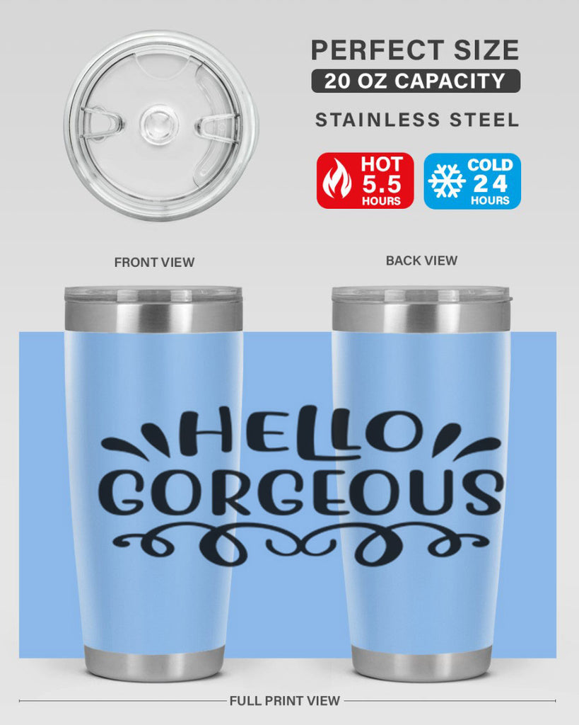 Hello Gorgeous 101#- fashion- Cotton Tank