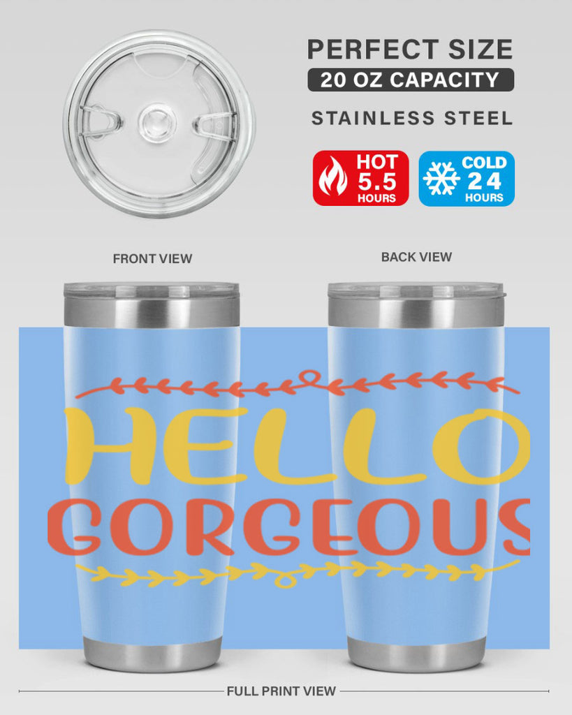 Hello Gorgeous 102#- fashion- Cotton Tank