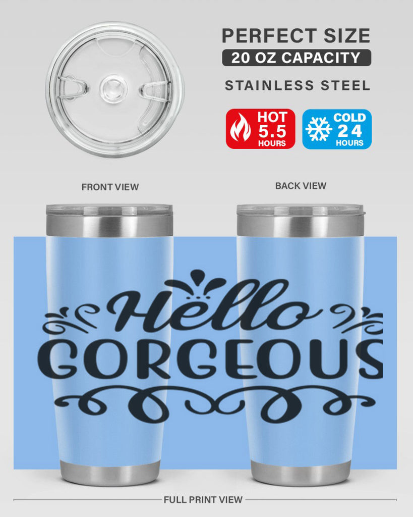 Hello Gorgeous 103#- fashion- Cotton Tank