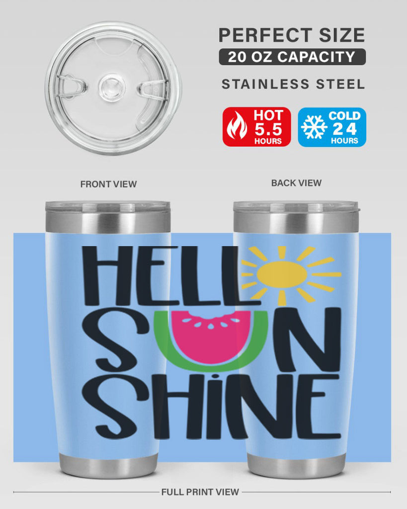 Hello Sunshine Style 37#- summer- Tumbler
