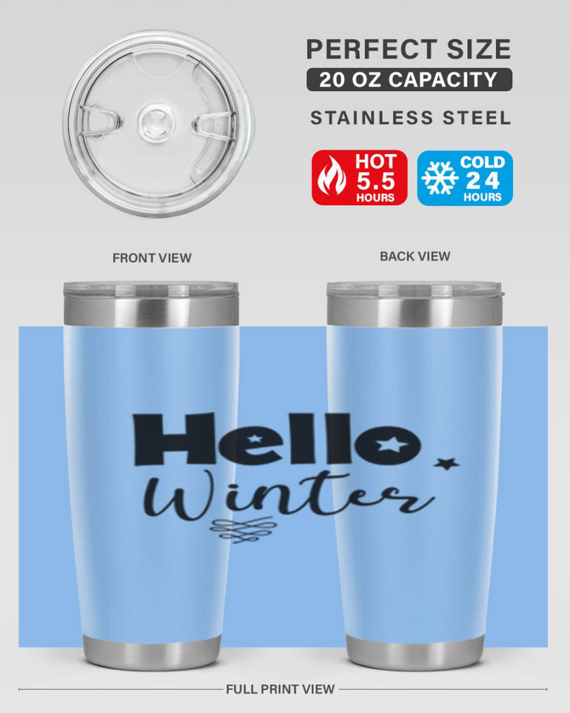 Hello Winter 170#- winter- Tumbler
