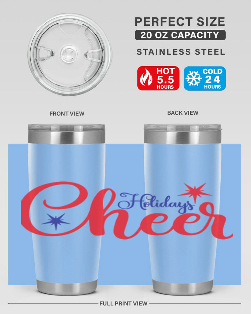 Holidays Cheer 191#- winter- Tumbler