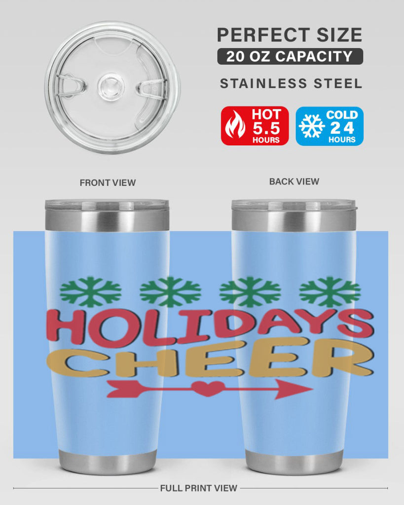 Holidays Cheer 192#- winter- Tumbler