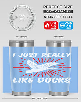 I just really like ducks Style 50#- duck- Tumbler