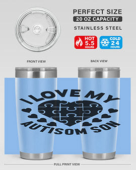 I love my Style 45#- autism- Tumbler