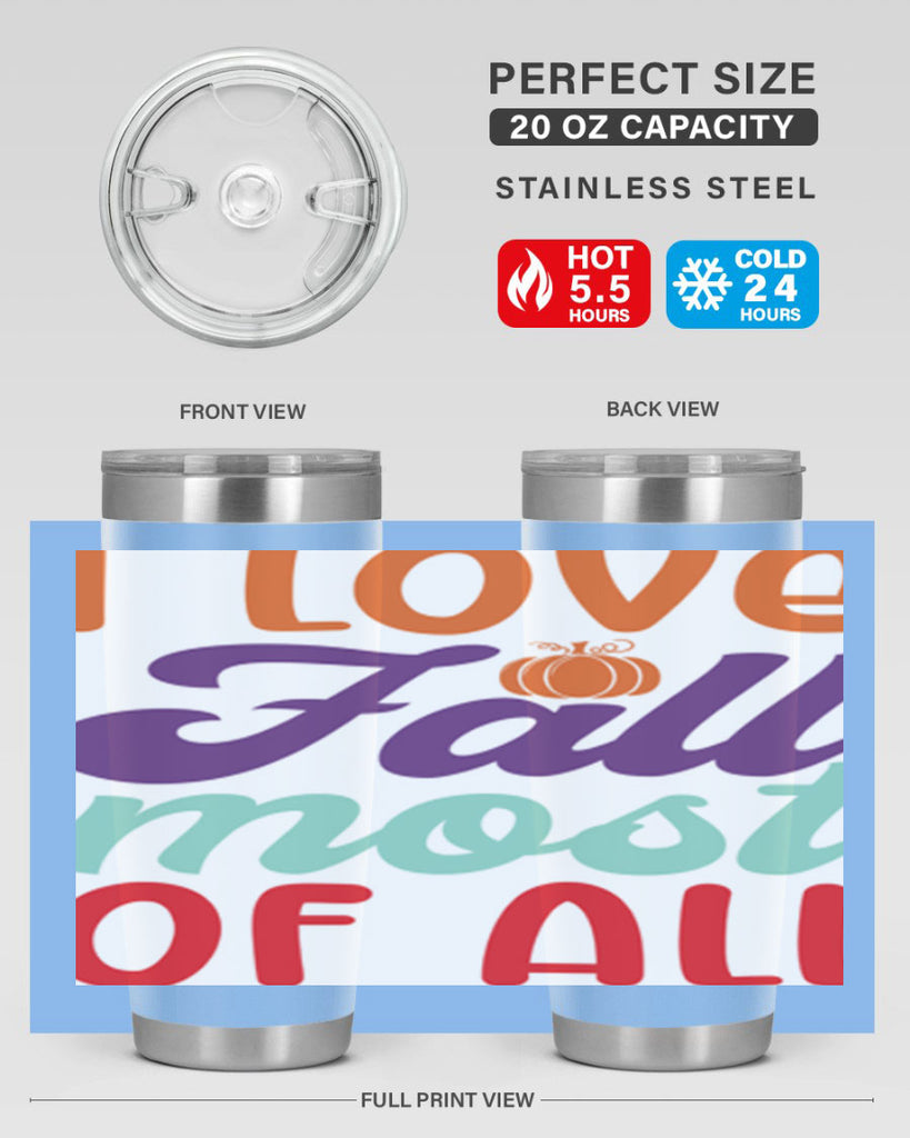 ILoveFallMostof 347#- fall- Tumbler