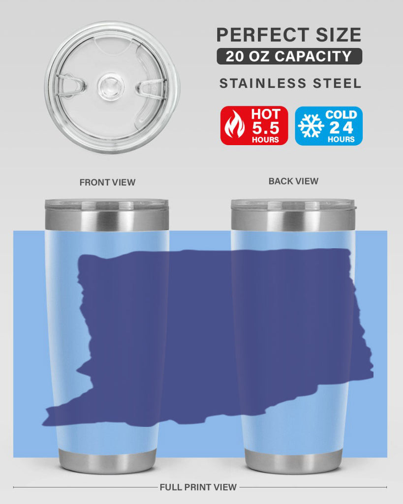 Indiana 37#- stateflags- Tumbler