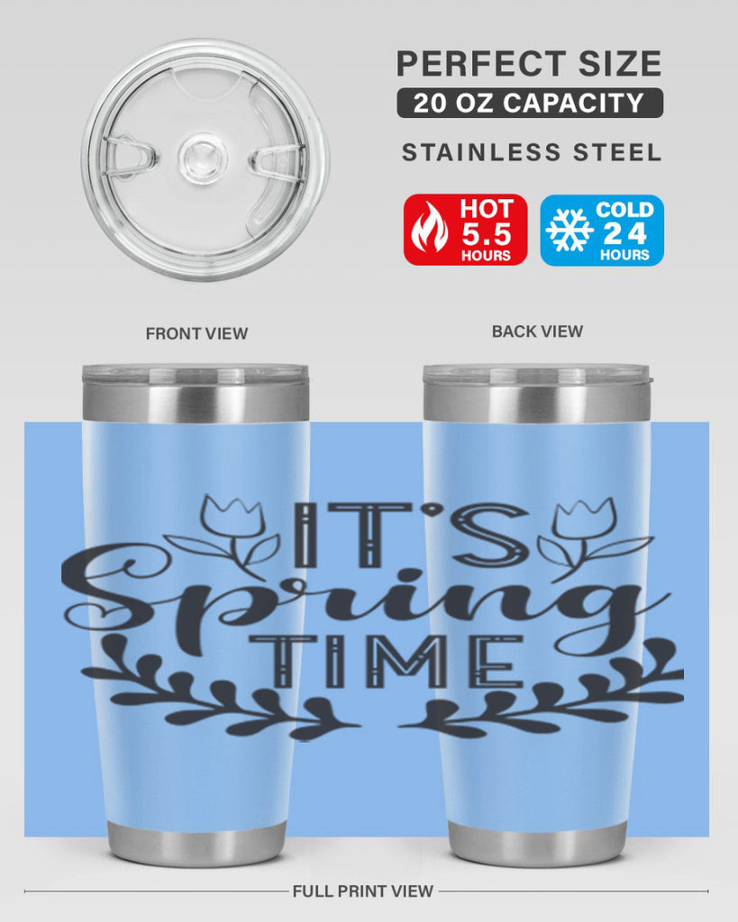It's spring time281#- spring- Tumbler