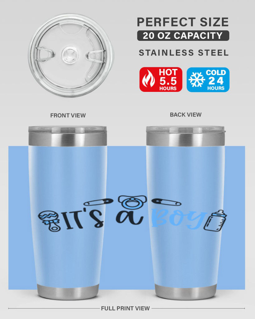 Its A Boy Style 80#- baby- tumbler