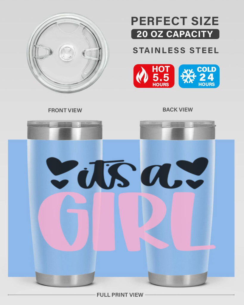 Its A Girl Style 79#- baby- tumbler